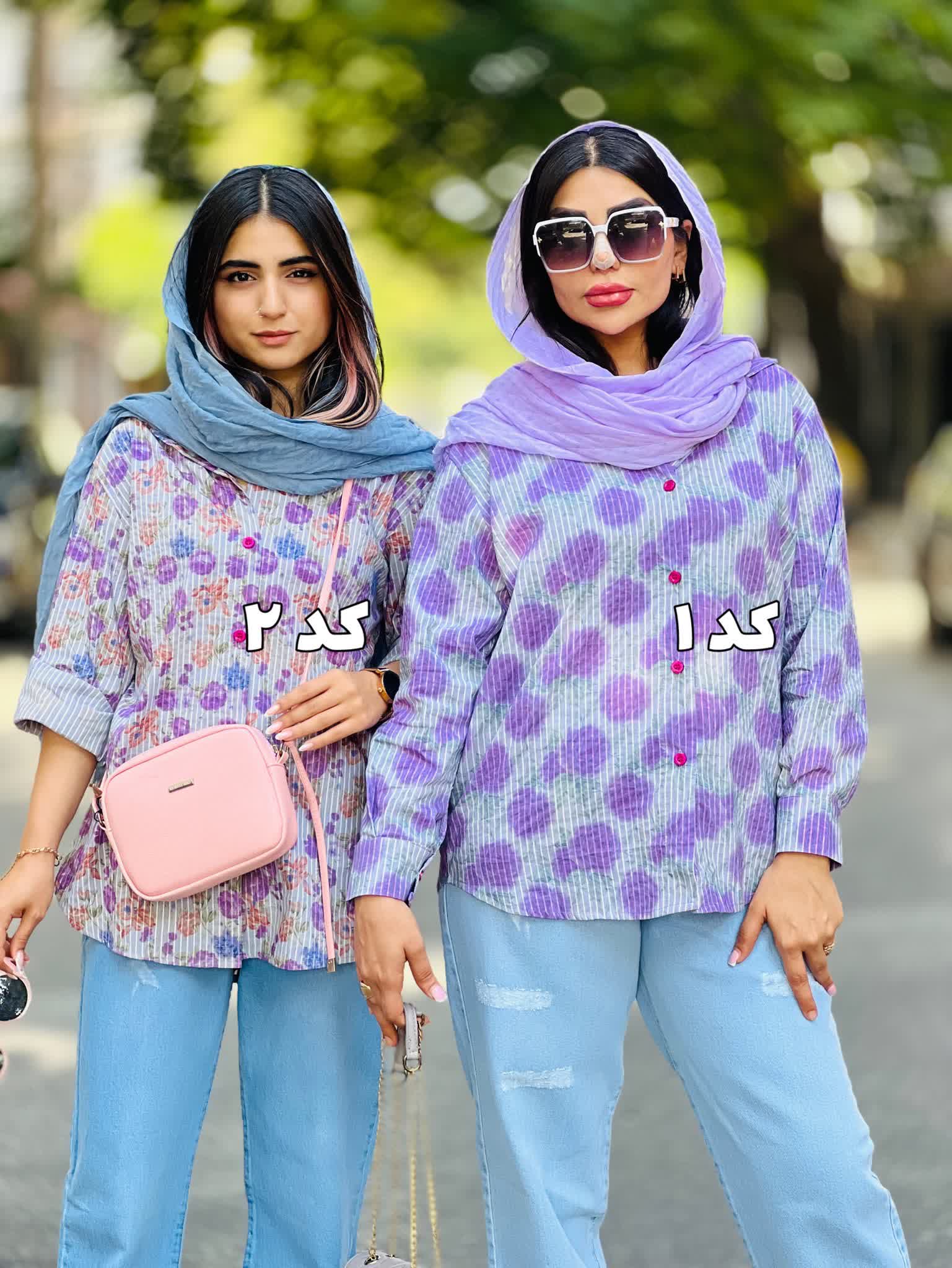 شومیز کتان 1743